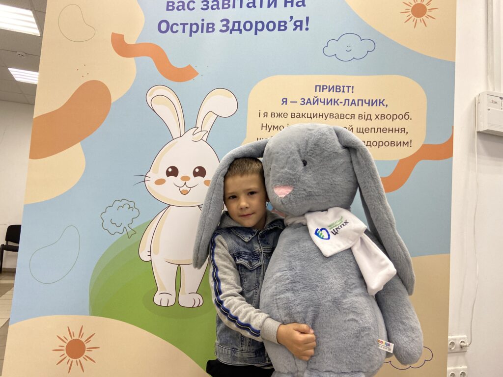 Вакциновані – захищені: у селі Ладижинка Уманського району відбувся захід зі щеплення дітей від поліо