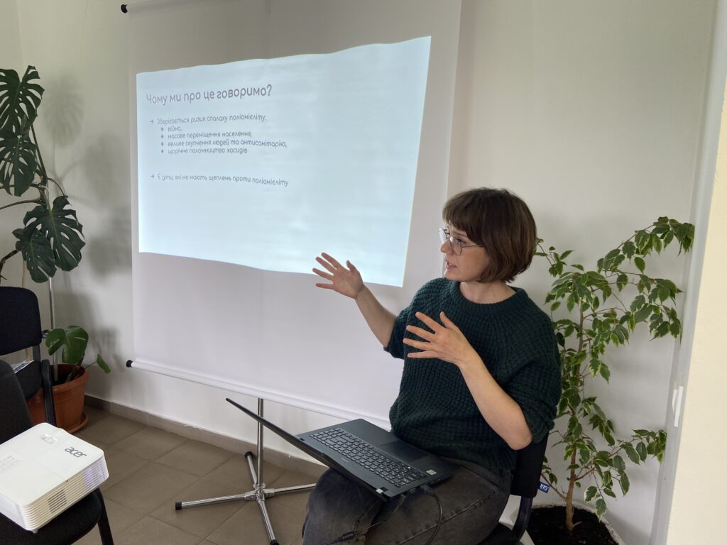 Вакциновані – захищені: у селі Ладижинка Уманського району відбувся захід зі щеплення дітей від поліо