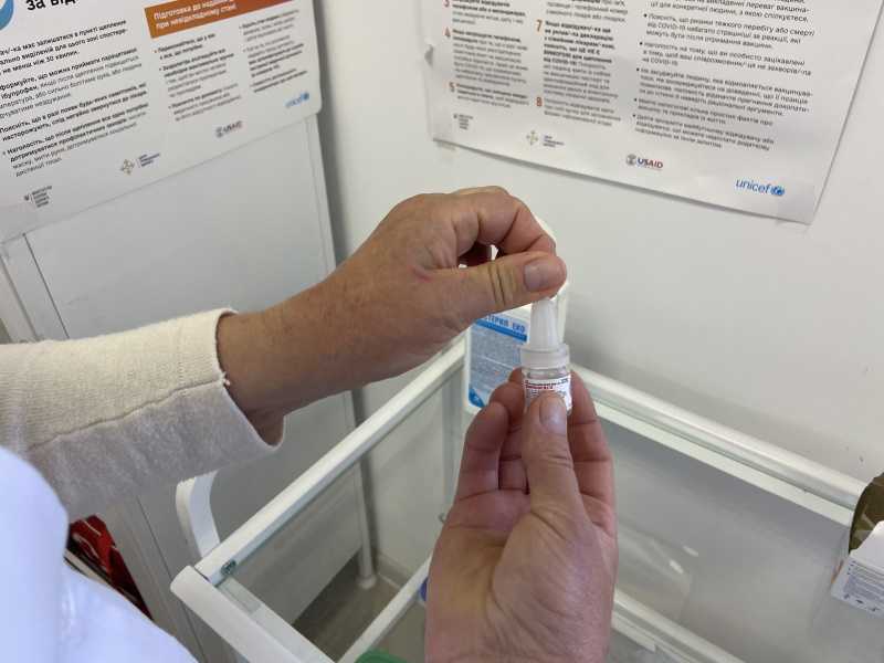 Вакциновані – захищені: у селі Ладижинка Уманського району відбувся захід зі щеплення дітей від поліо